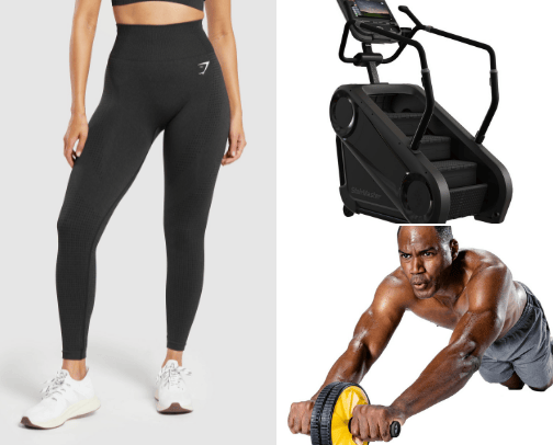 Essential Gym Items cover photo collage
