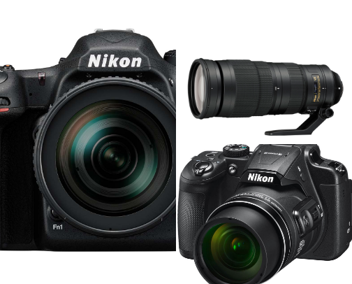 Cameras and Digital cover photo collage