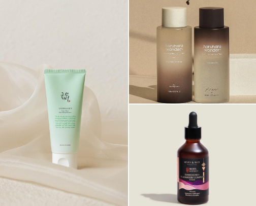 Skincare product for Normal skin type🧴 cover photo collage