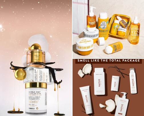 My Favorite Body Products cover photo collage