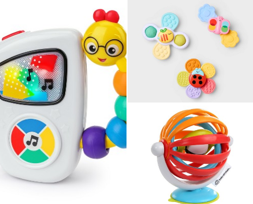 Baby Tummy Time Toys 0-3 cover photo collage
