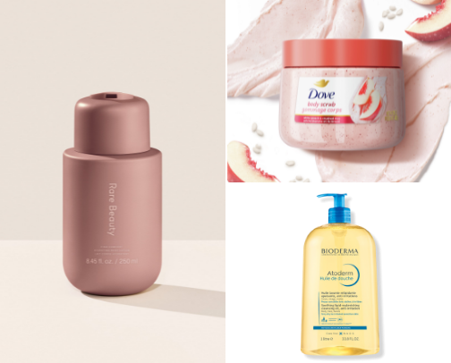 Skincare for Body cover photo collage