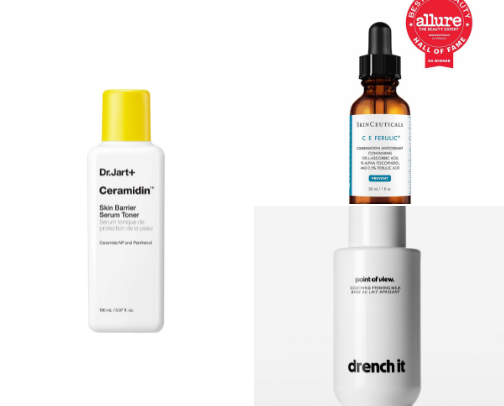 Skincare cover photo collage