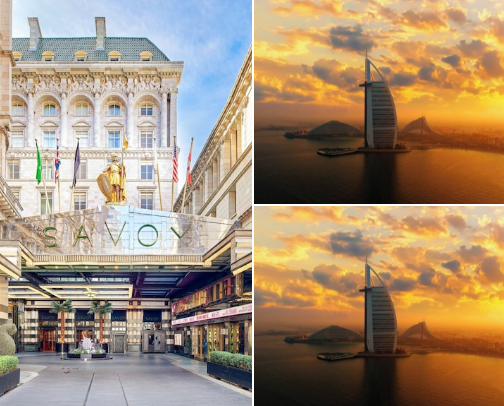 Unforgettable Escapes: The World’s Best Stays, Make Your Trips More Memorable cover photo collage