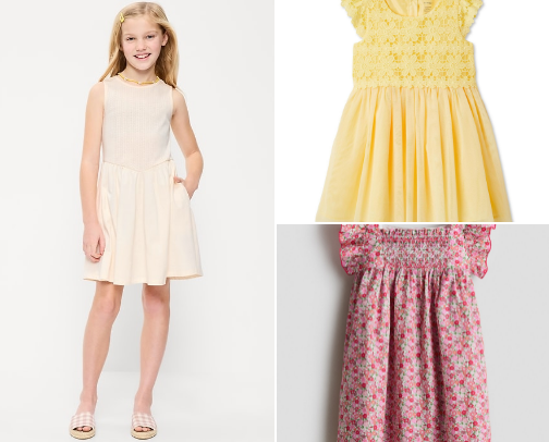 Children's Easter Wear I think are so adorable for girls cover photo collage