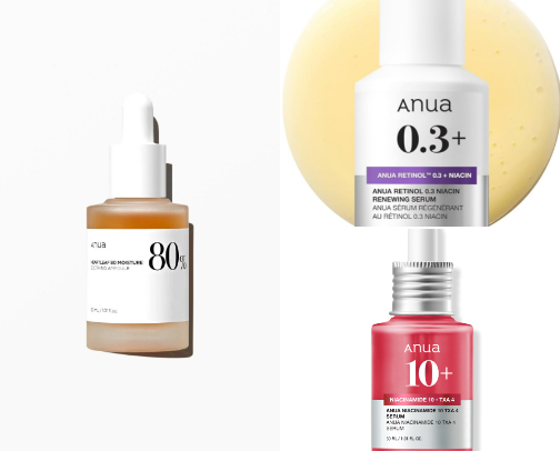 Favourite Skincare Products cover photo collage
