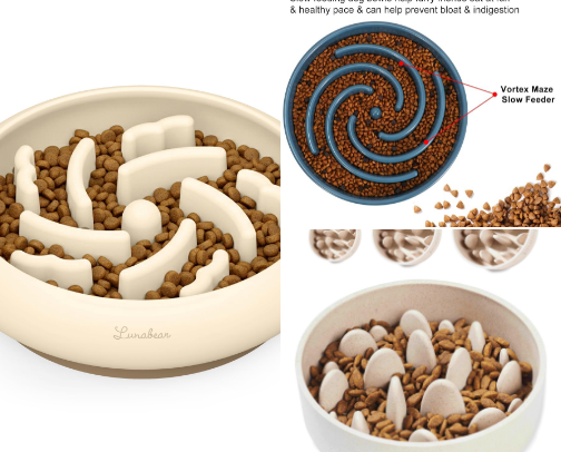 Best Slow Feeder Dog Bowls for Fast‑Eating Dogs (PetBedzz™ Recommended) cover photo collage