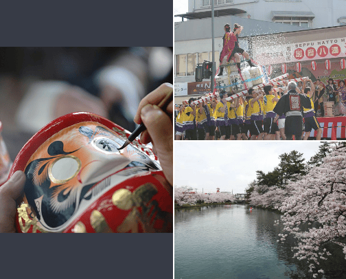 Guide to Spring Festivals in Japan | MATOKA's Japan Travel Guide cover photo collage