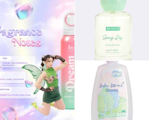 Fragrance cover photo collage