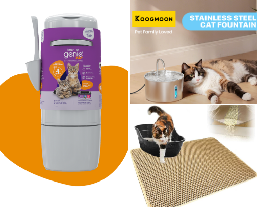 Cat NECESSITIES cover photo collage