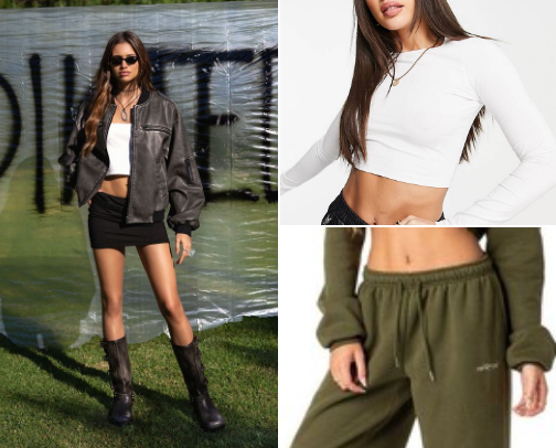 Clothes you'll find in my wardrobe cover photo collage