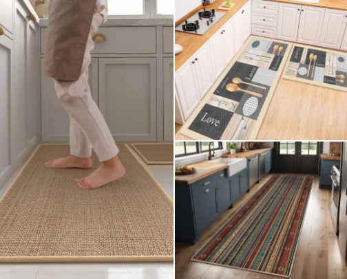 Cozy & Functional Home Rugs Collection | Kitchen, Bathroom, Outdoor & Hallway cover photo collage