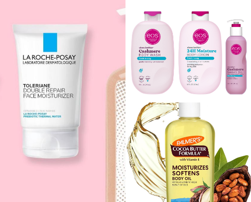 Everyday skincare that I use✨ cover photo collage