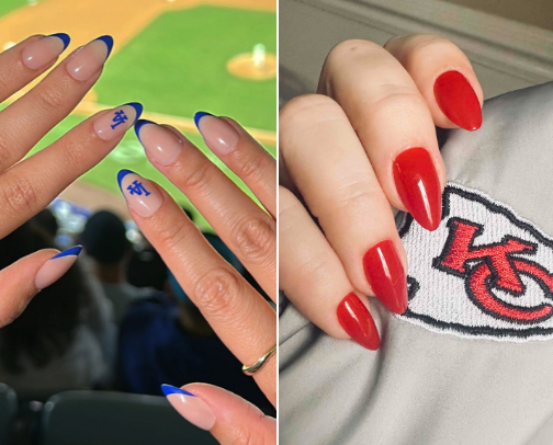 Nails for Sports Fans cover photo collage