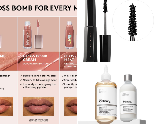 My beauty aids cover photo collage