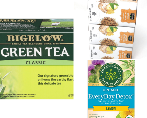 Teas I swear by 🍵 cover photo collage