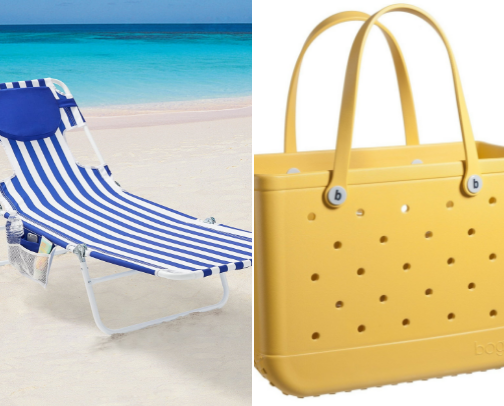 beach day necessities 🏖️ cover photo collage