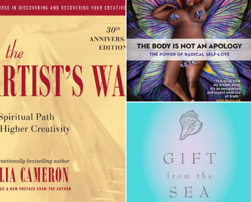 ✨ Books for Women Who Practice Intuition cover photo collage