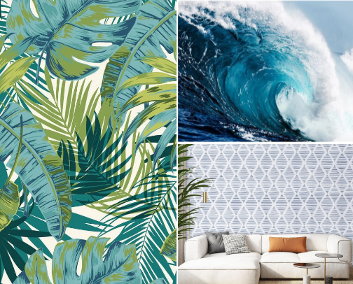 Transform Your Bathroom with Fun and Unique Wallpapers! cover photo collage