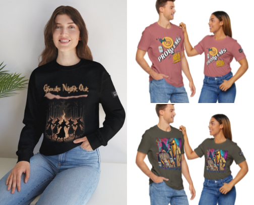 ChefChristine.Store Is where we create one of kind tshirts and products cover photo collage