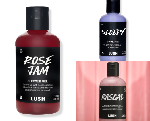 The best Lush products that I can’t stop purchasing!🍒 cover photo collage
