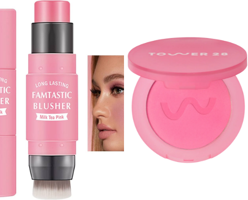 BEST BLUSH & CHEEK TINT PICKS cover photo collage