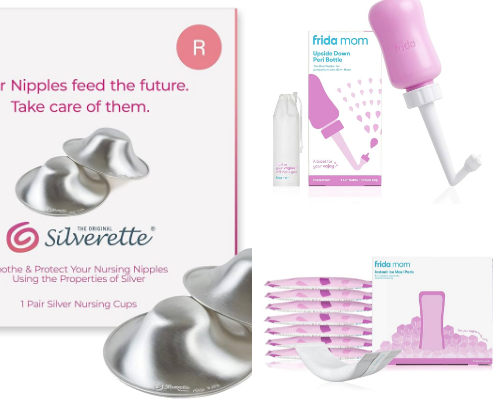 Postpartum favorites and must haves cover photo collage