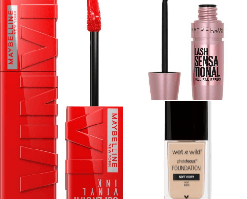 Beauty Bag Essentuals: Makeup I Can't Live Without cover photo collage