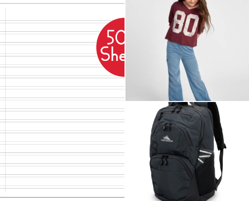 Back to school cover photo collage