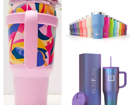 Aesthetic Tumblers & Hydration Essentials cover photo collage