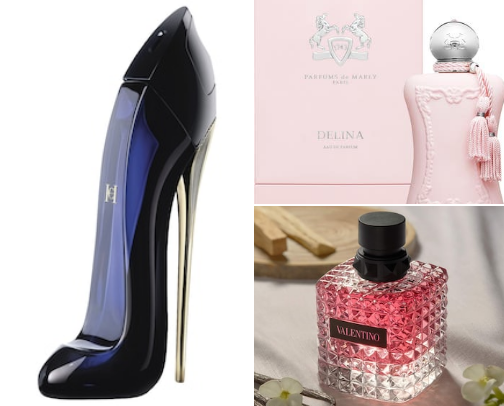 My favorite perfumes cover photo collage