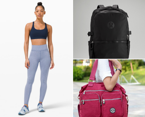 Lululemon Wears cover photo collage
