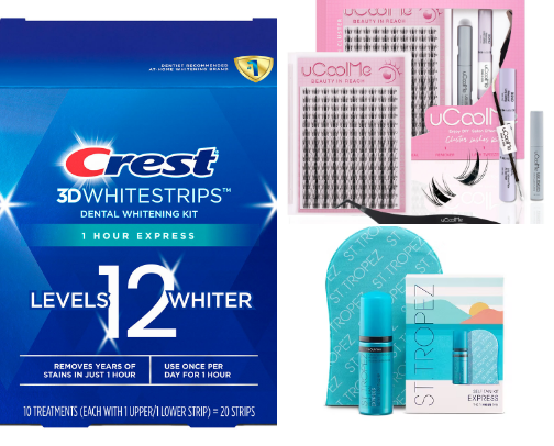 budget friendly glow up guide 🌸 cover photo collage