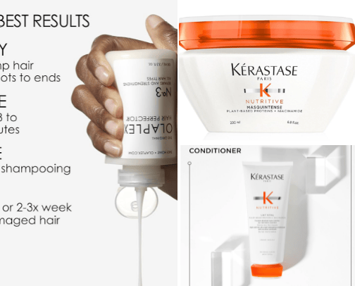 My Favorite Products for Dry, Chemically Treated Hair cover photo collage