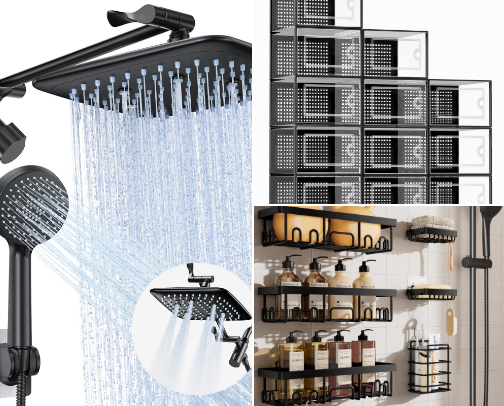 Amazon Shopping List cover photo collage