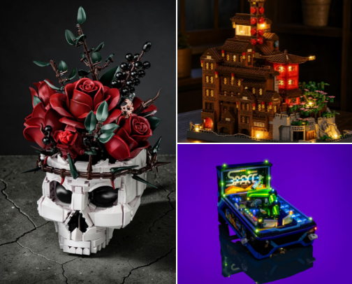 Brick Builds cover photo collage