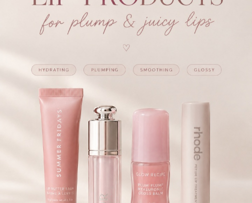 💋 LIP PRODUCTS FOR PLUMP & JUICY LIPS 💋 cover photo collage