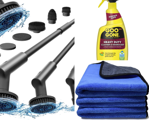 Home cleaning must haves cover photo collage