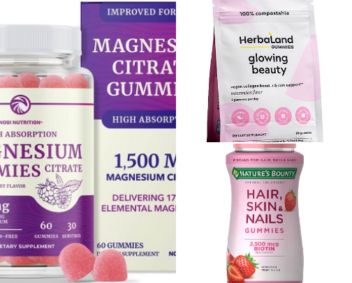 🍬My top 15 Vitamins & Supplements cover photo collage