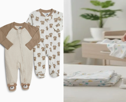 Cute and comfortable baby clothes🩷🩵 cover photo collage