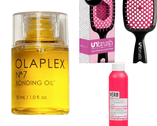 Favorite Hair Products cover photo collage