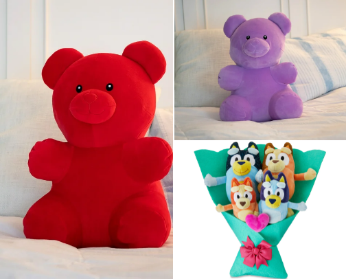 🐻💖 Valentine’s Day Stuffed Animals – The Cuddliest Way to Say "I Love You"! cover photo collage