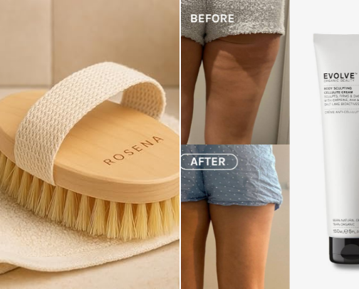✨ Say Goodbye to Stubborn Cellulite ✨ cover photo collage