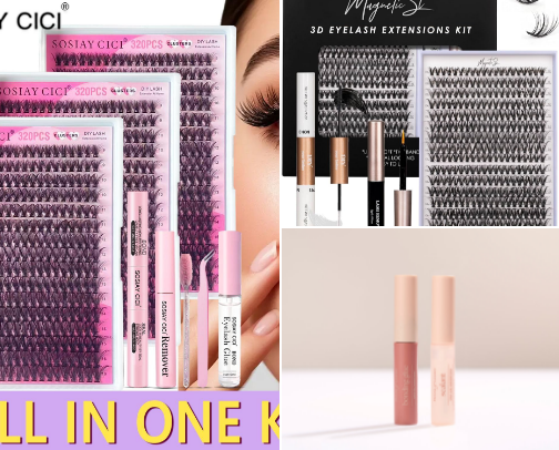 Best Lash Clusters cover photo collage