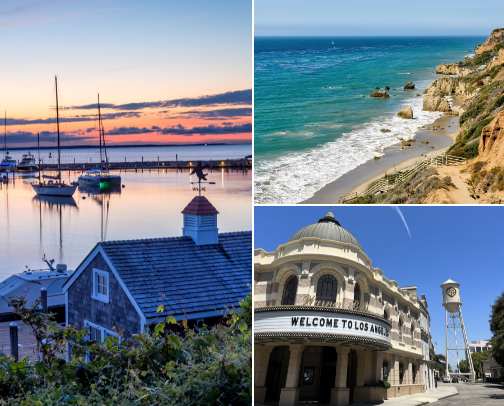 Travel cover photo collage