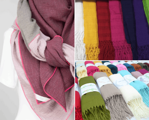 Scarves & Wraps cover photo collage