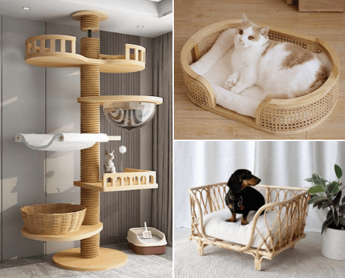PAMPERED PETS HOMEWARE 🐾 cover photo collage