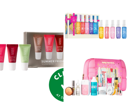 Sephora limited edition gifts cover photo collage