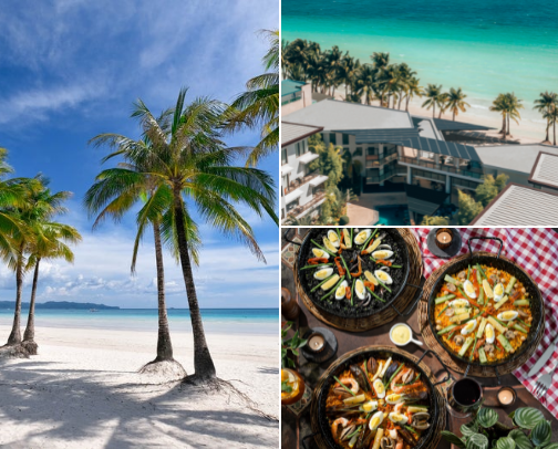 Beach, Hotel, Cafe and Resto Getaways Philippines✨ cover photo collage