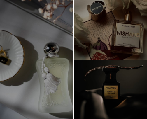 Ultimate Viral Fragrance Guide: Most Popular Niche Perfumes & Trending Arab Clones cover photo collage